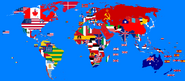 Map of the world in 1944 (no battle lines drawn)