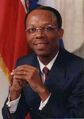 Former President Jean-Bertrand Aristide of Haiti (1984-1996)