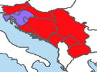 Croatian War of Independence Map
