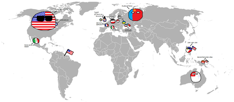 Polandball King of America