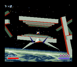 Starfox (SNES) gameplay 