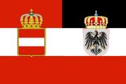 Empire of Austria-Prussia flag