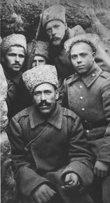 RussiansoldiersinthetrenchesduringtheWWl