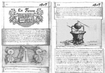 Seiten aus Leonardo da Vincis technischen Wochenjournal von 1517