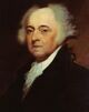 US Navy 031029-N-6236G-001 A painting of President John Adams (1735-1826), 2nd president of the United States, by Asher B