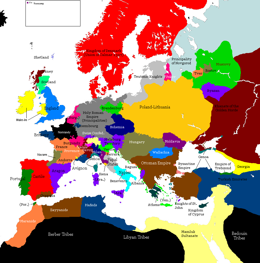 Second Europe 1430 1430 1459 Map Game Alternative History Fandom