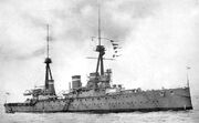 HMS Invincible (1907) British Battleship