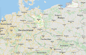 Map Brandenburg Prussia