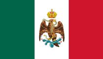 Bandera del Imperio Unido de los Mexicanos