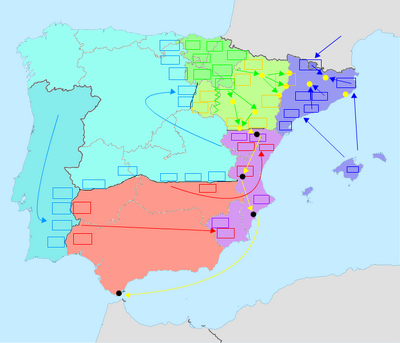 Movimientos-Guerra Iberogermana-MSA-2º