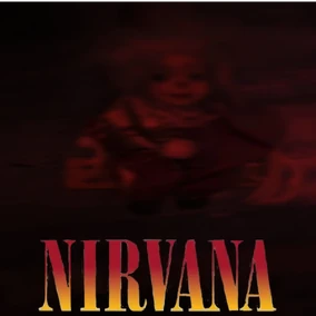 NIRVANA-ポスター【激レア】 激レア 90s 当時モノ NIRVANA ニルヴァーナ ポスター POSTER