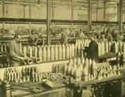 The German "Military-Industrial Complex" could not signified any better than the close association with the army and the massive Krupp corporation, on of the factories shown here.