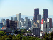 Polanco Skyline Mexico City DF