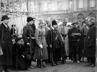 "Ударники" в Поволжье, январь 1930-го.