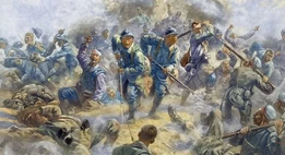 Французское наступление под Монном 