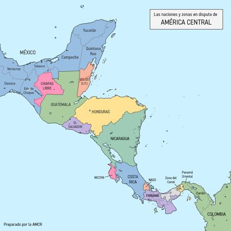 Costa rica 2023 map