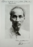 Ho Chi Minh 1946 and signature