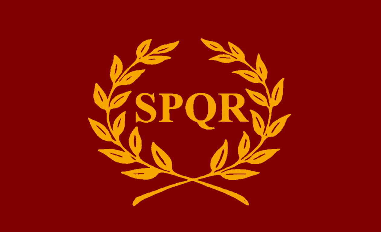 Римская империя флаг