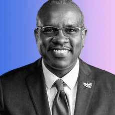 Albert Bryan Jr., a native of St. Thomas, who earned degrees in economics and business administration, and rose to become Chairman of the Bank of the United States Atlantic Remnant