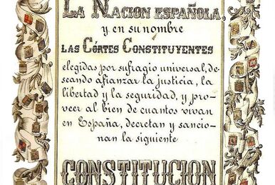 Constitución Española de 1919 (NT), Historia Alternativa