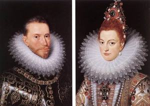 Albrecht und Isabella, König und Königin von England 1595 - 1633