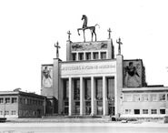 Deutsches Hygiene Museum in Dresden 1930, Im Neo-Fantastischer Etruskismus Baustil