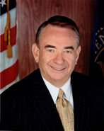 Former Secretary of Health and Human Services Tommy Thompson of Wisconsin