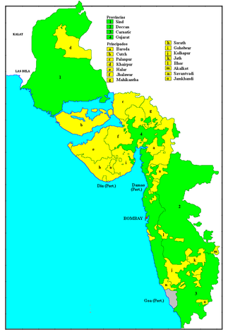 mapa completo de bombay