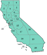 California divisions NotLAH with numbers