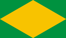 Bandera del Imperio de Brasil (Reino de Quito)