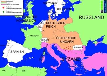 Europa vor dem ersten Weltkrieg