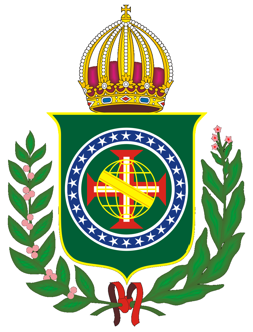 Bandera del Imperio de Brasil (Reino de Quito), Historia Alternativa