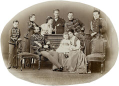 Familia imperial rusa 1880