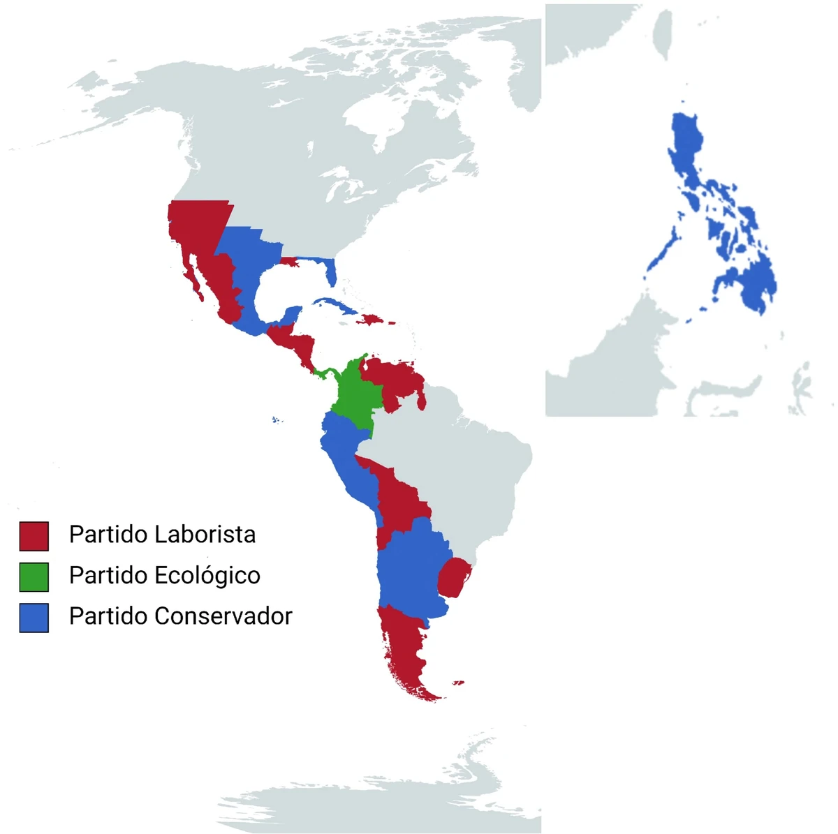 Elecciones regionales de Hispanoamérica (EUH) Historia Alternativa