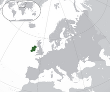 Location of Federal Anarcho Commune of Ireland