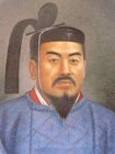 19th century illustration of Emperor Go-Kameyama