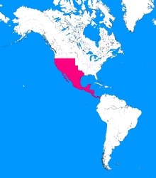 Location of Mexica