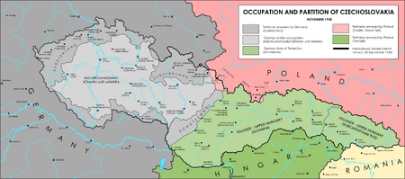 Occupation and partition of Czechoslovakia 1938–1945 (WFAC)