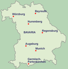 Location of Bavaria Conservative Republic