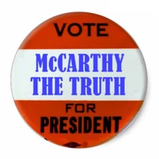 Wahlbutton für Joseph McCarthy