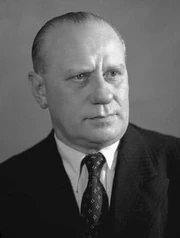 Václav Nosek, the Communist Minister of the Interior.
