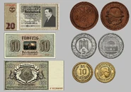 Послевоенные Рейхсмарки