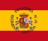 Spanish Army Unit Flag