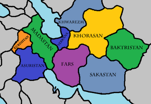 Five western kingdoms