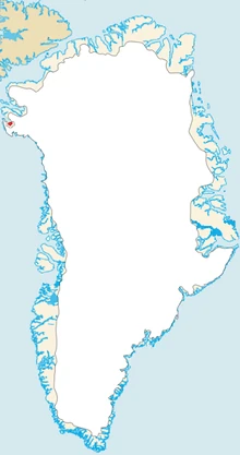 Location of Greenland