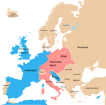 Alianzen in Europa 1911 Vive l'empereuer