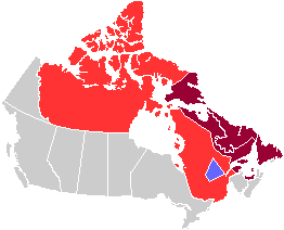 Canada upon reconfederation (1984)