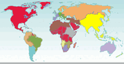 World Map 1877