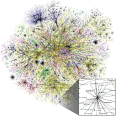 Internet map 1024 - transparent, inverted