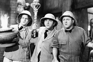 Blunder Boys - The Three Stooges - 1955 - Movie Poster Mug